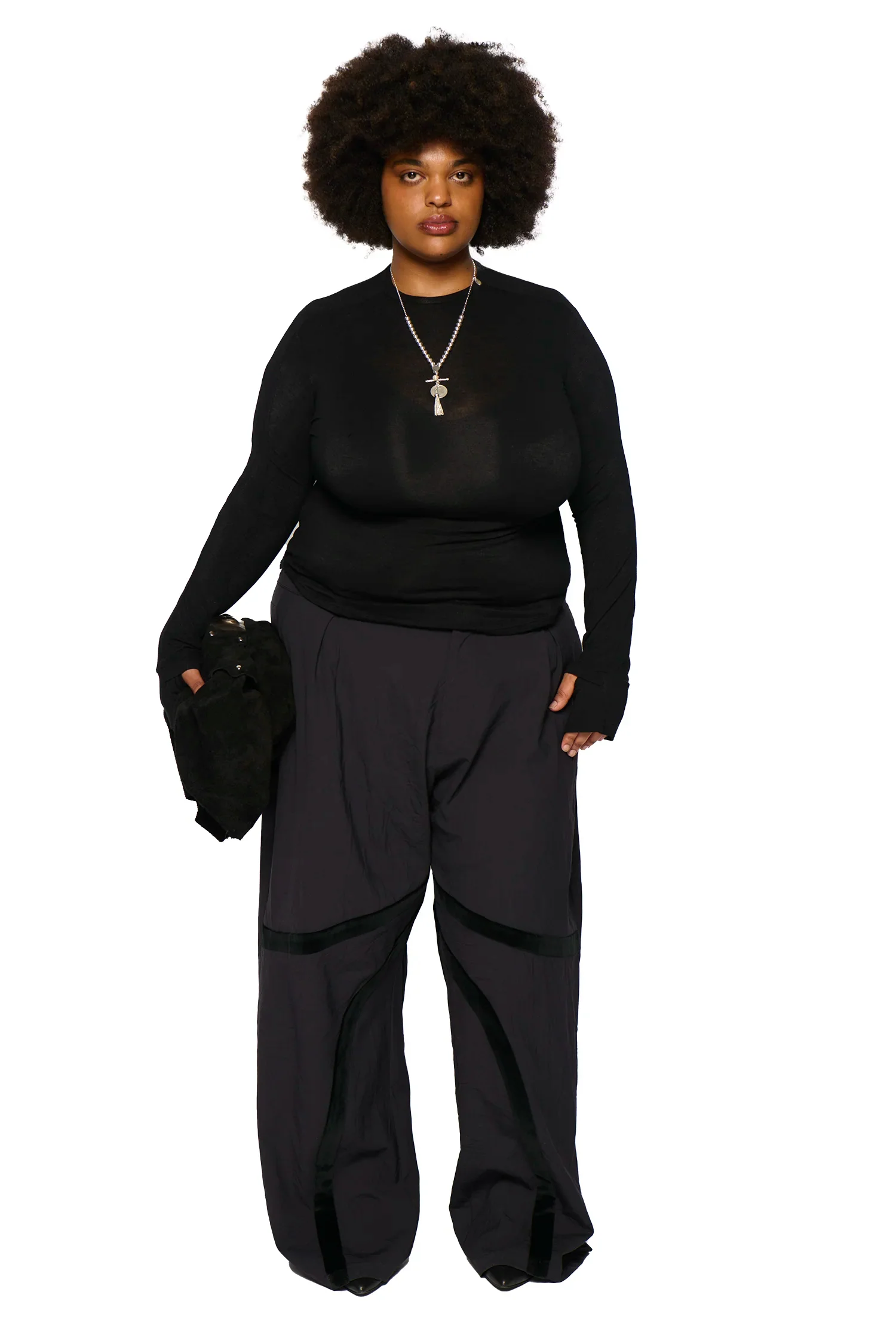Angel Wool Top - Black - Image 5