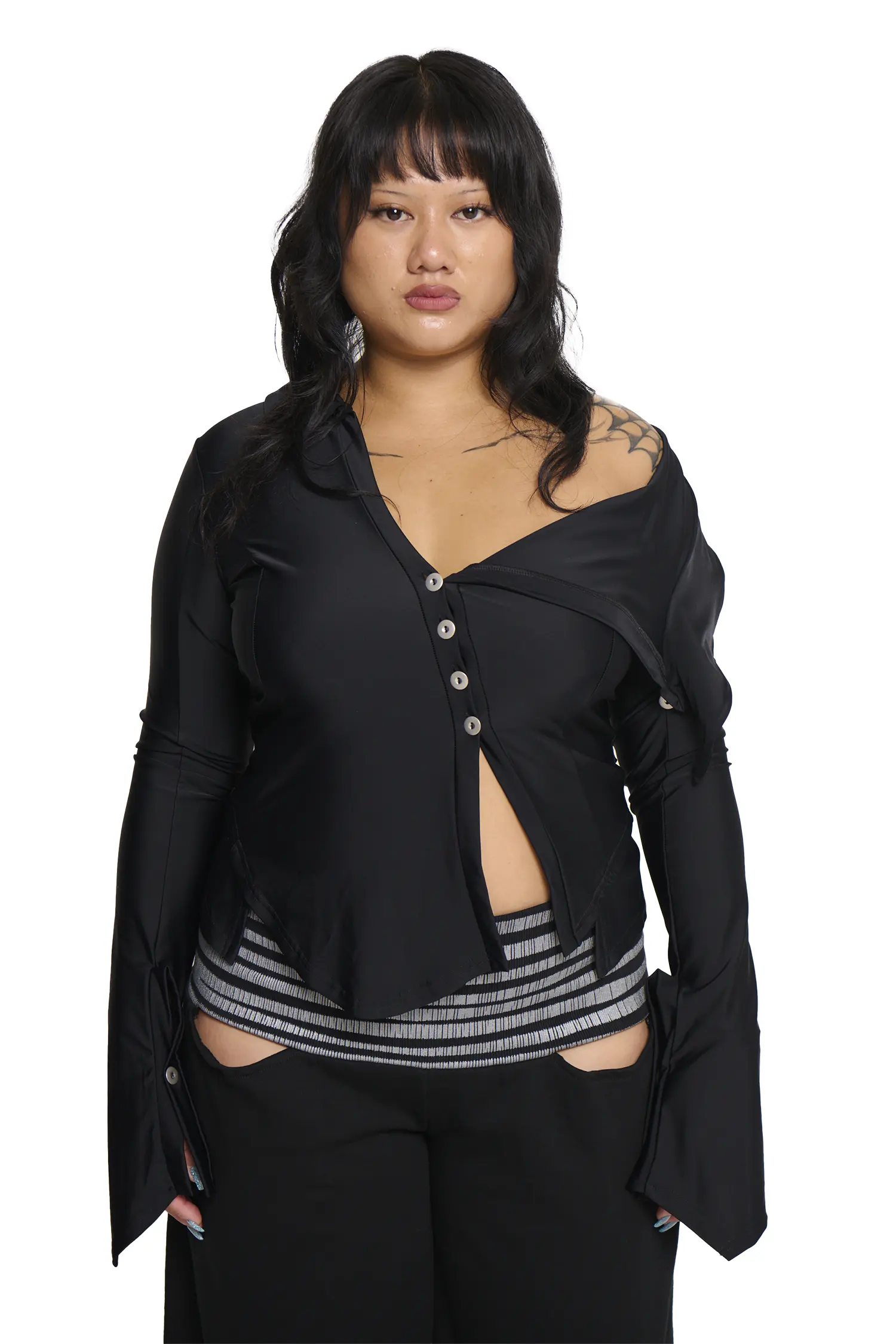 Sailor Shirt - Black - Image 3