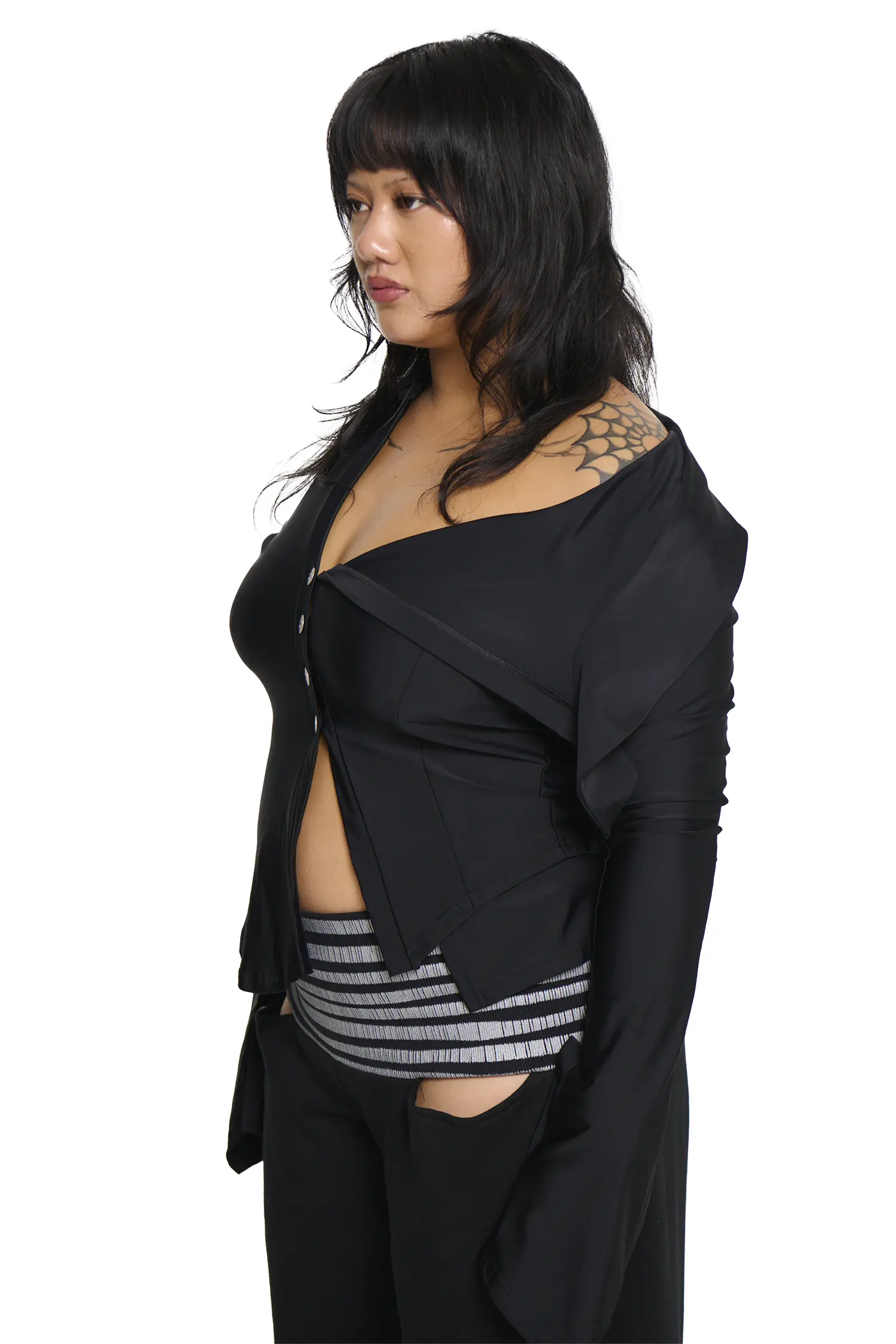 Sailor Shirt - Black - Image 4