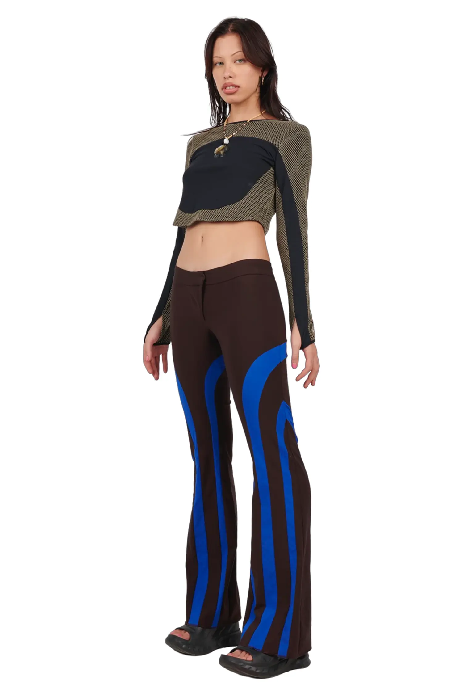 Spliced Pant - Blue - Image 4