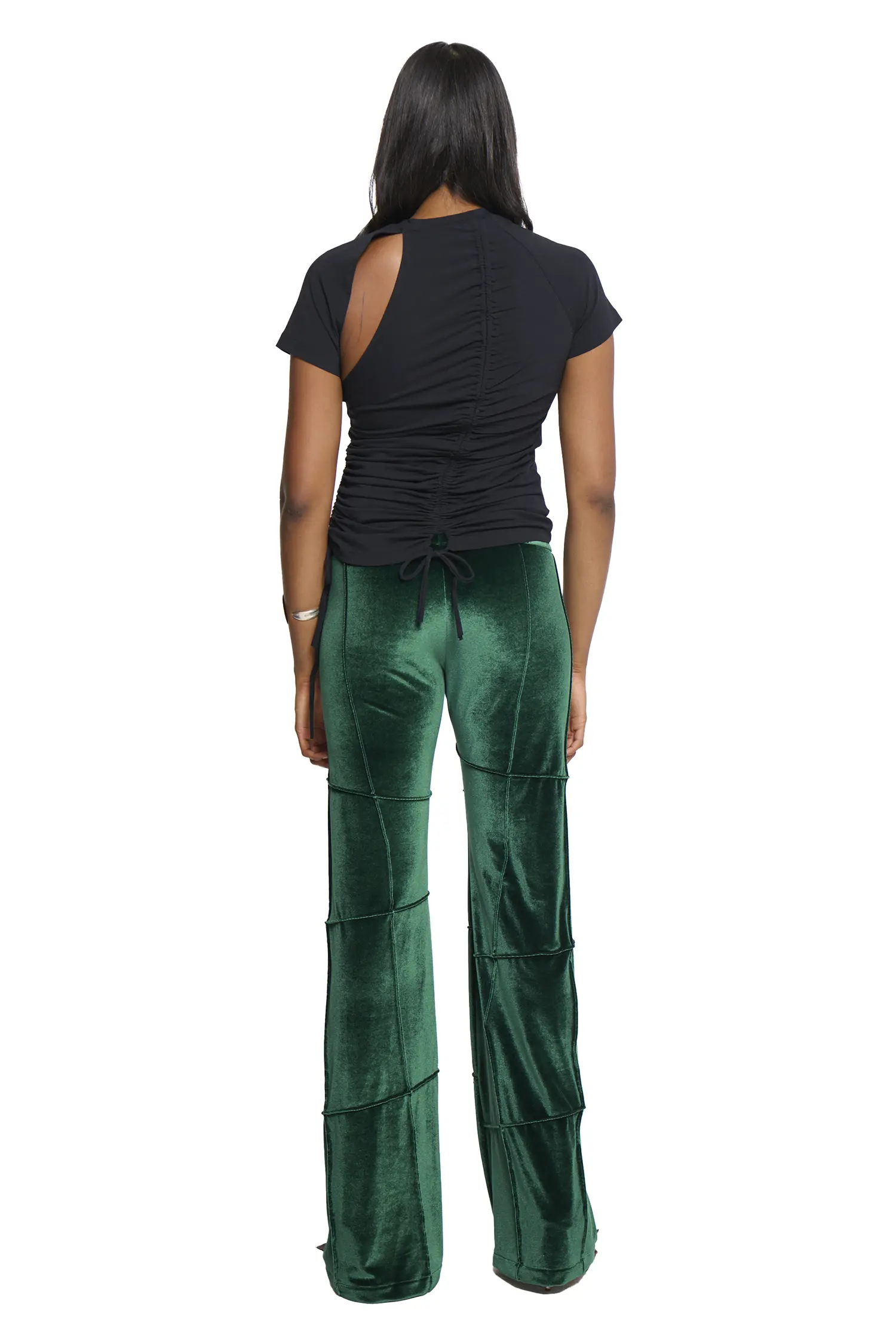 Spider Pant - Bottle Green (Flare) - Image 4