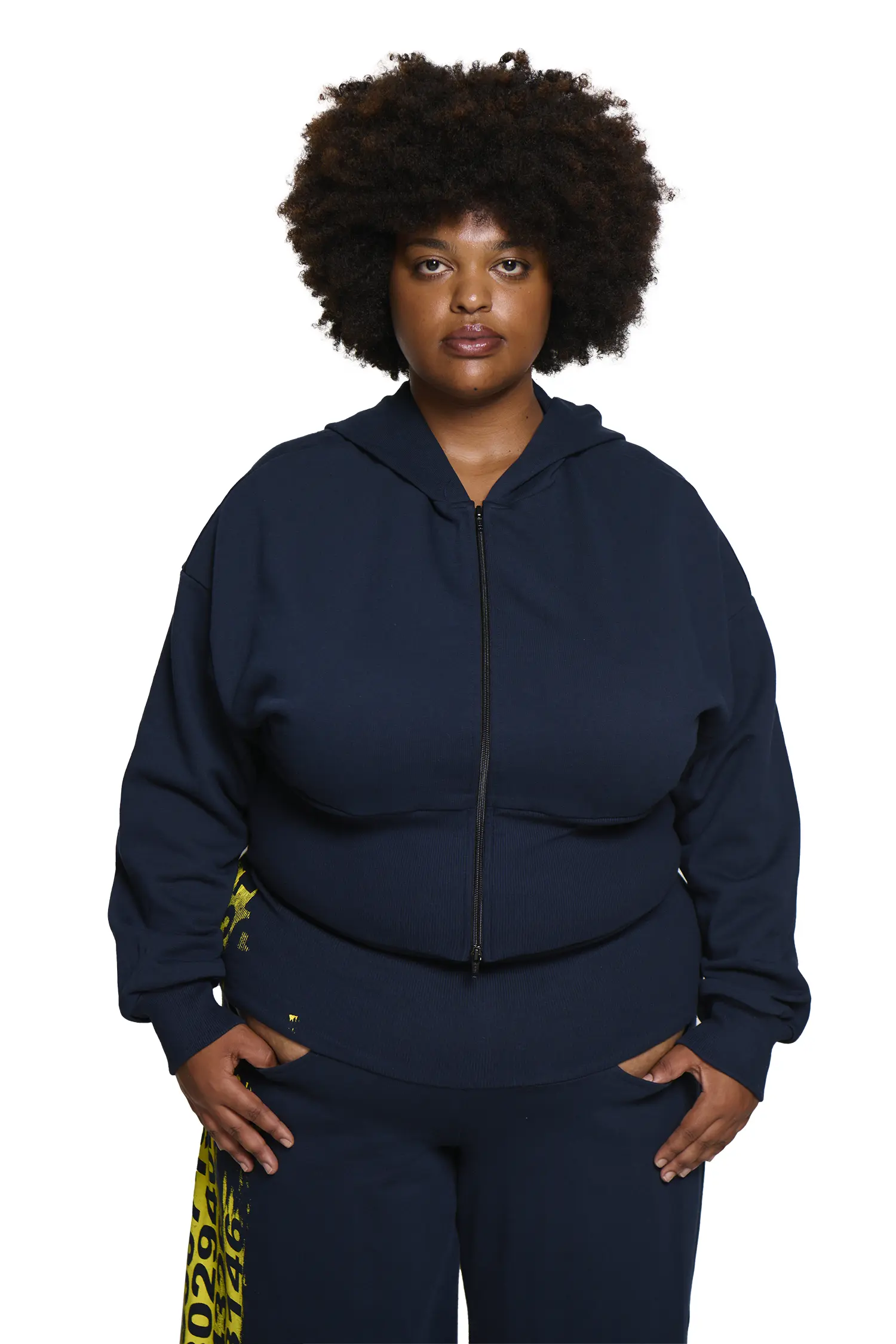 North Jacket - Navy/Yellow - Image 3