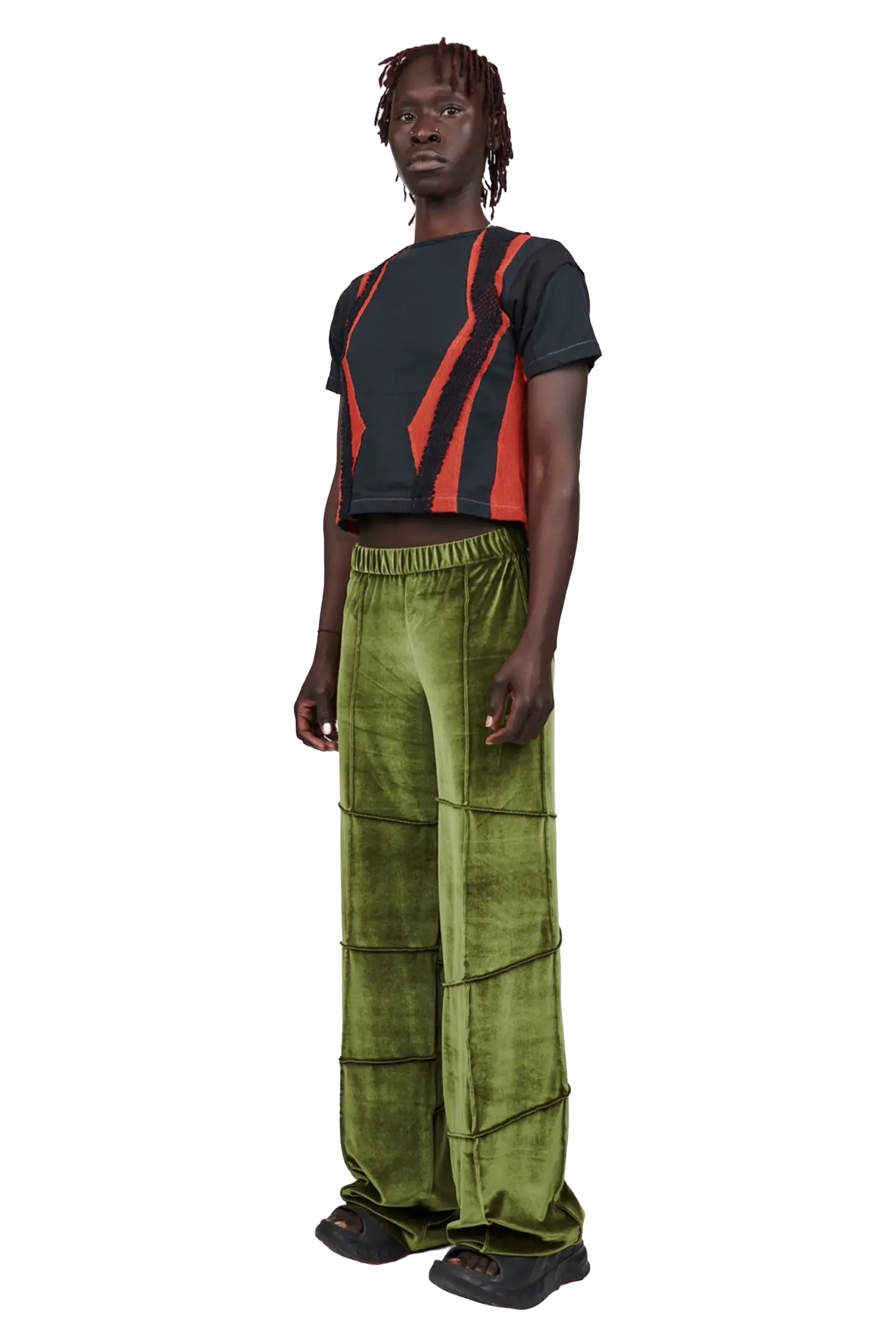 Spider Pant - Olive (Straight) - Image 3