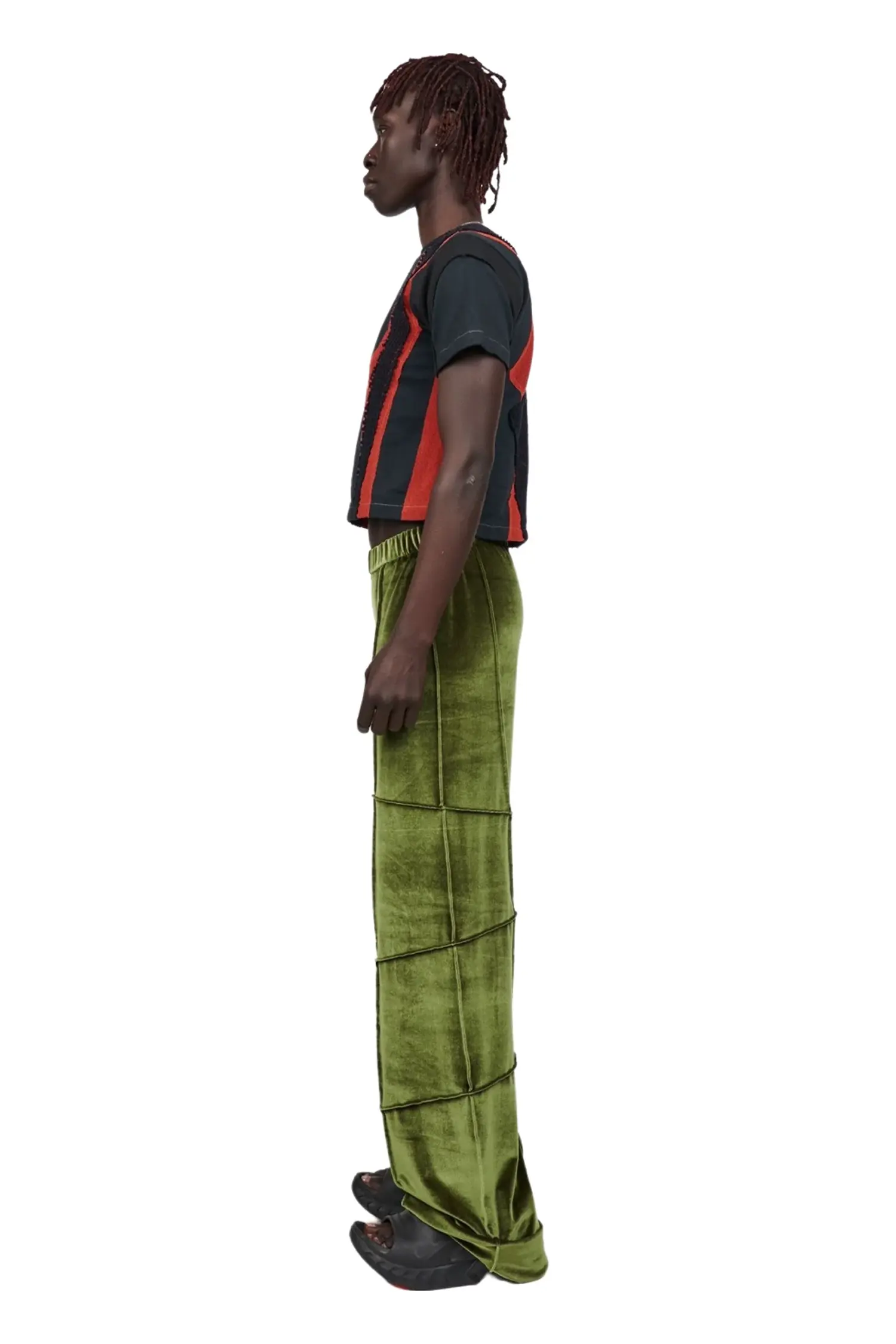 Spider Pant - Olive (Straight) - Image 4