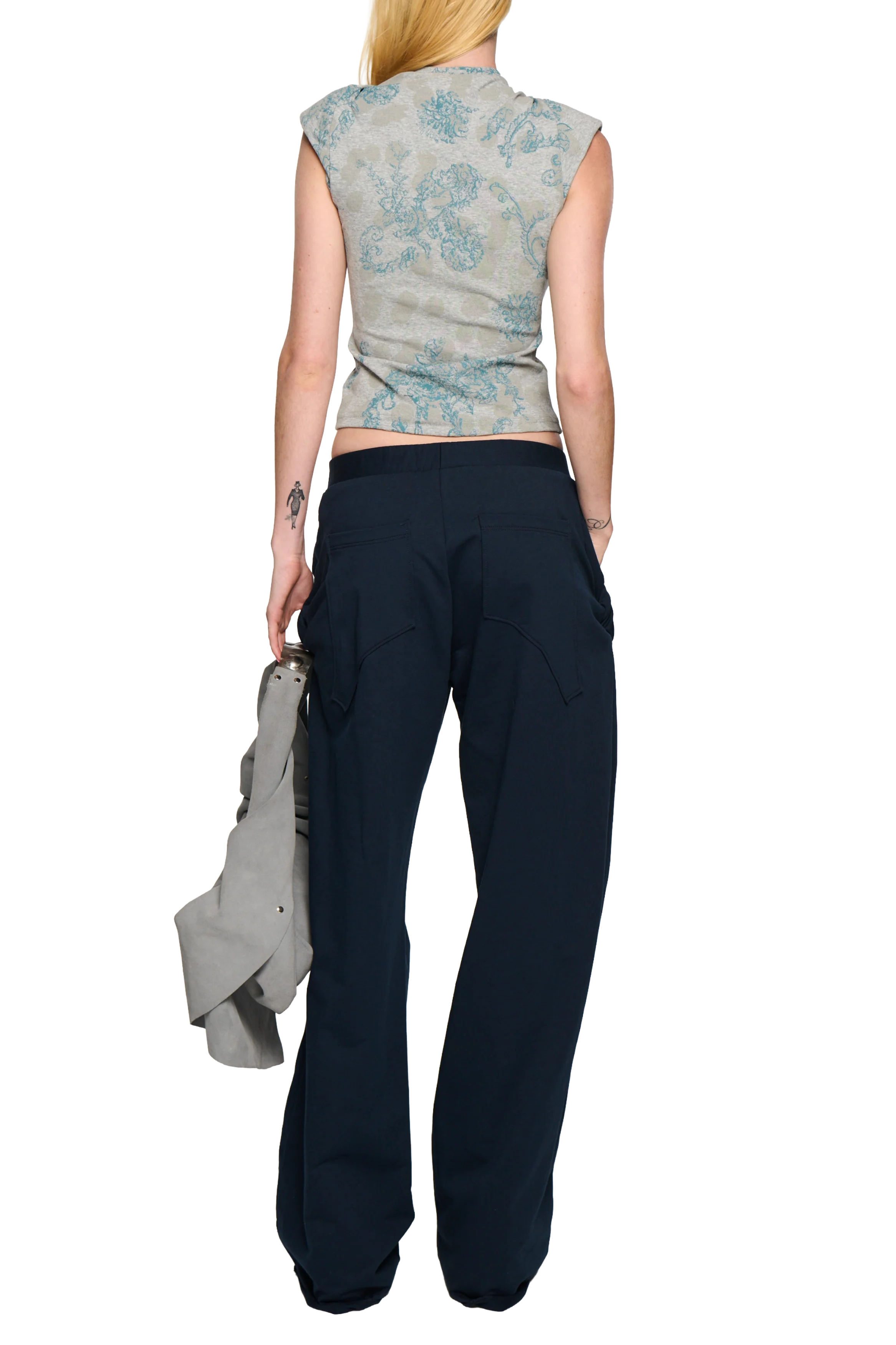 Twisted T-Shirt - Polka-Dot - Image 3