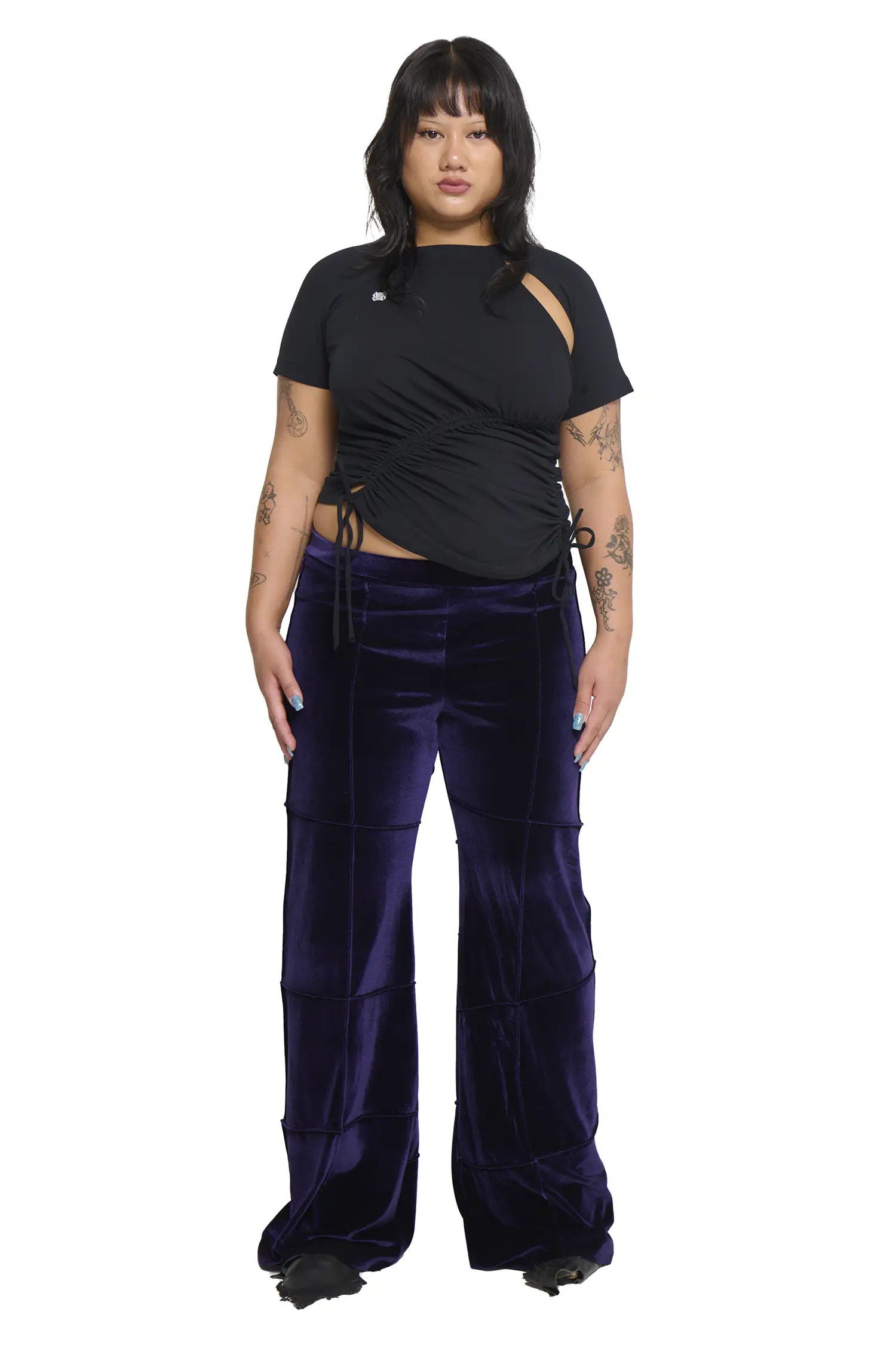 Spider Pant - Purple (Flare) - Image 3