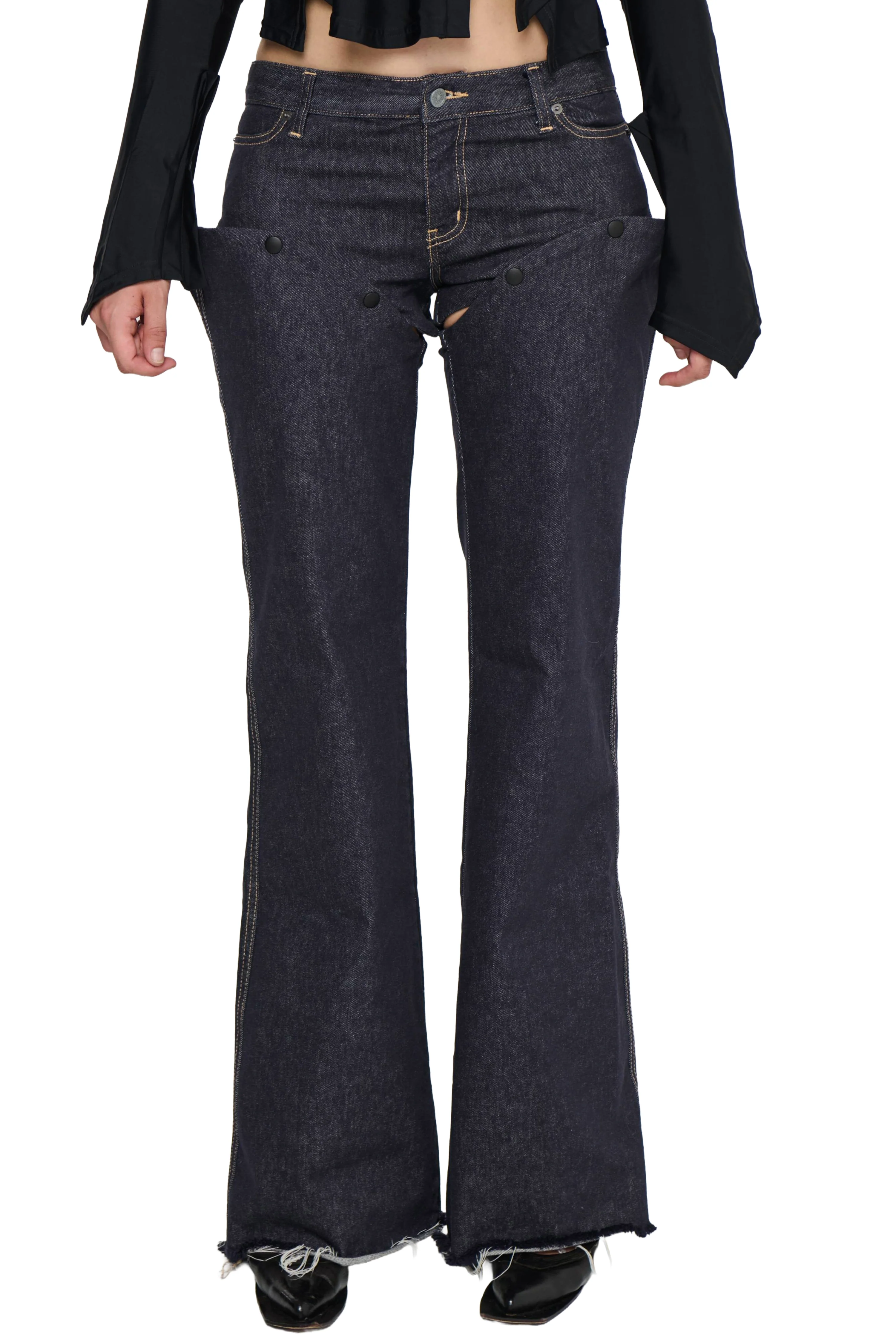 Run Off Denim Chaps - Indigo - Image 6