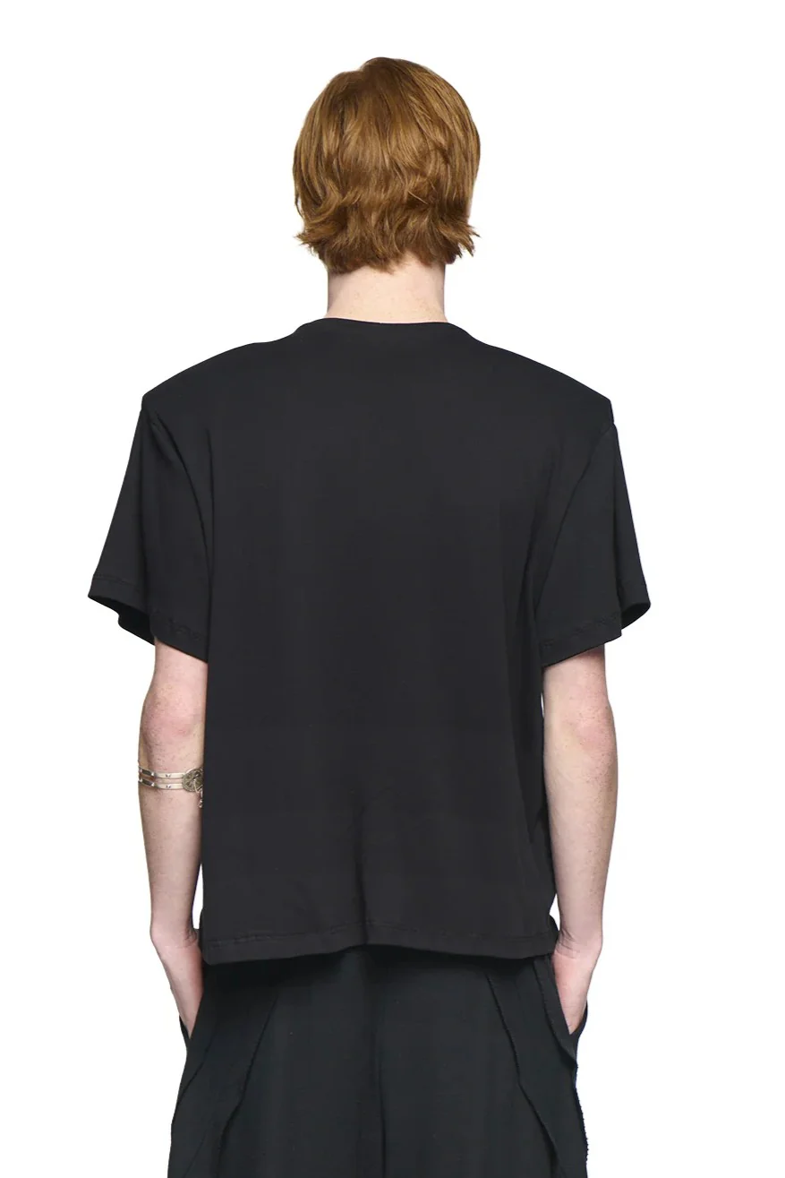 Scrunch T-Shirt - Black - Image 4
