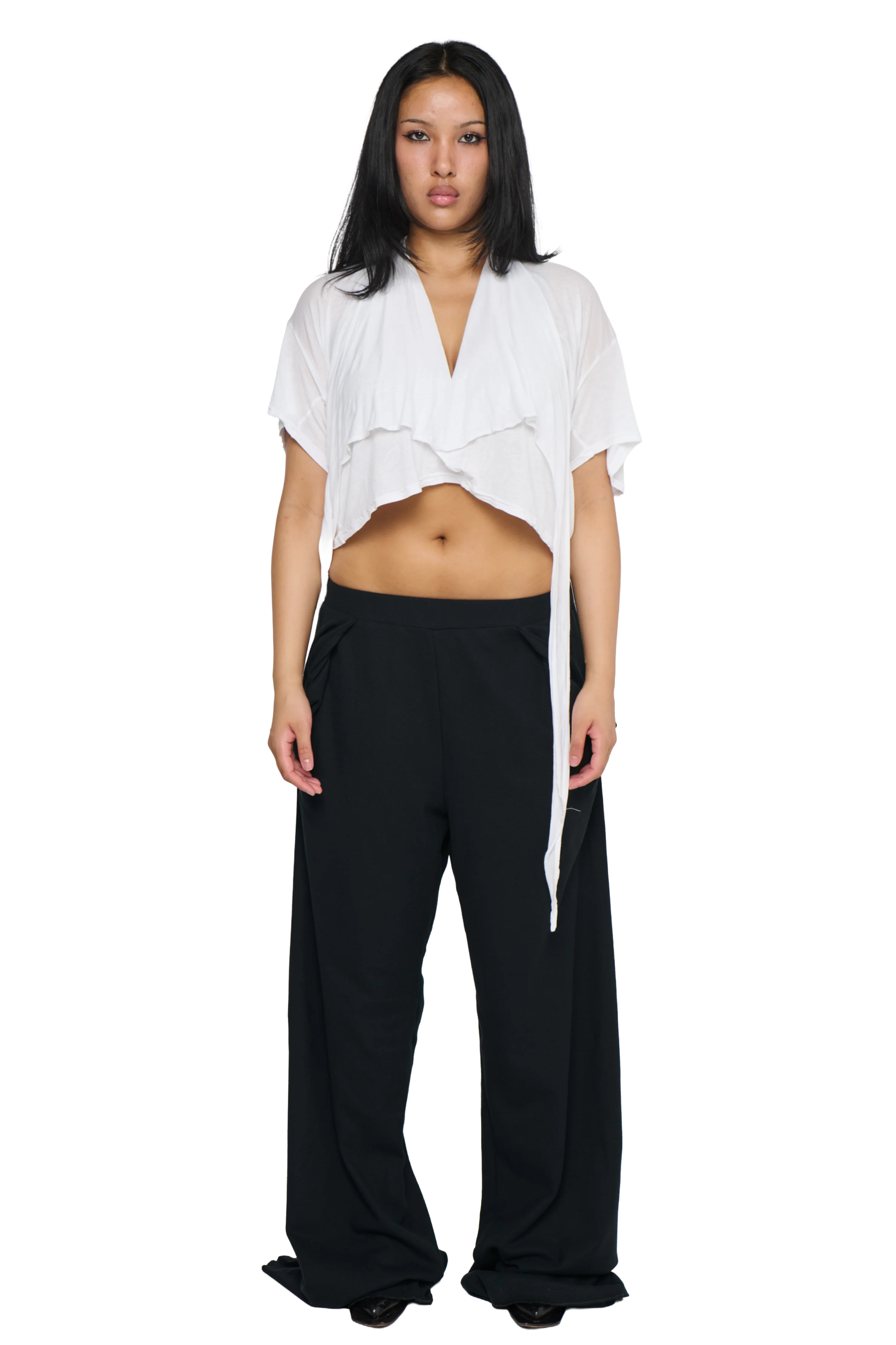 Scrunch T-Shirt - Black - Image 5