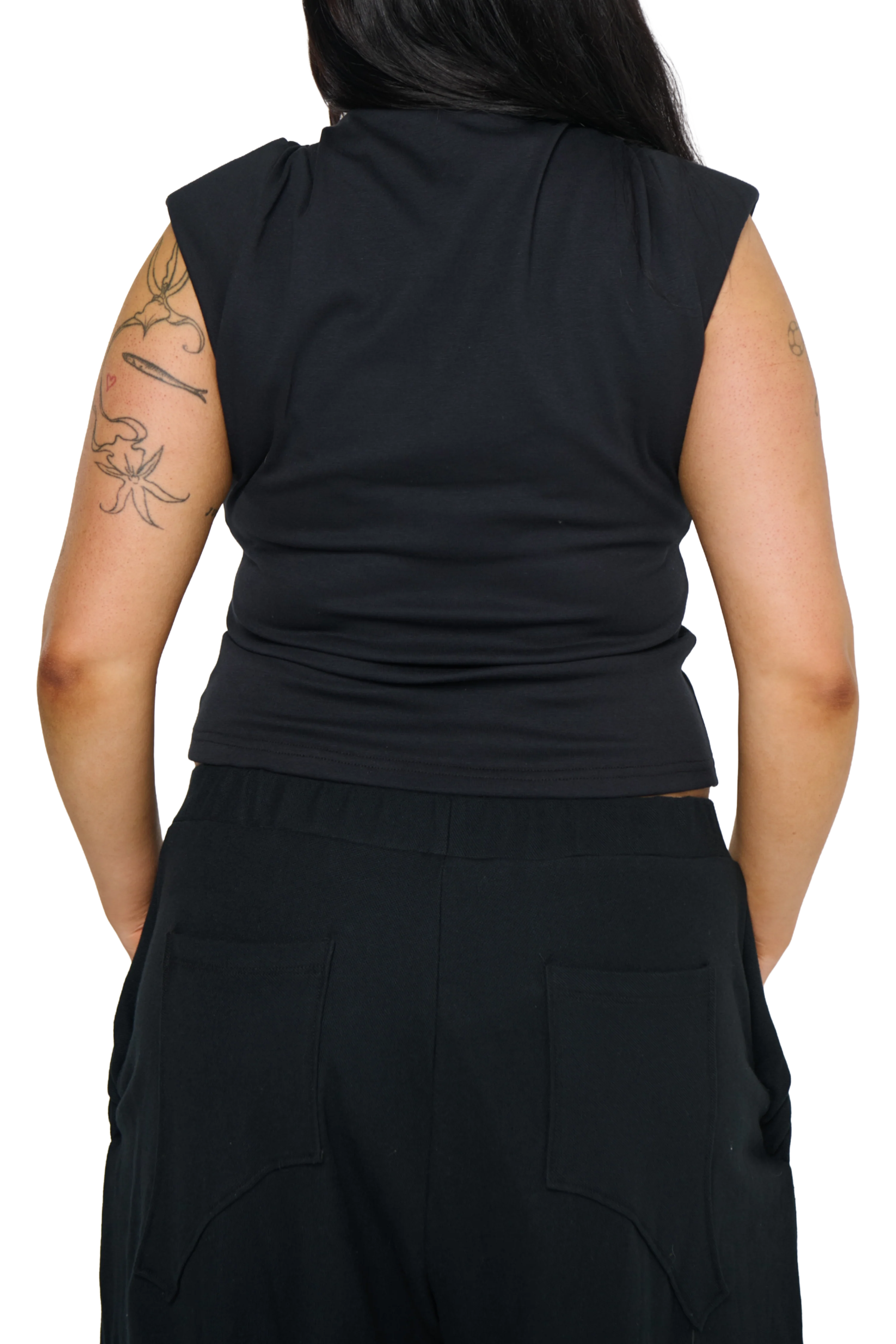 Twisted T-Shirt - Polka-Dot - Image 7